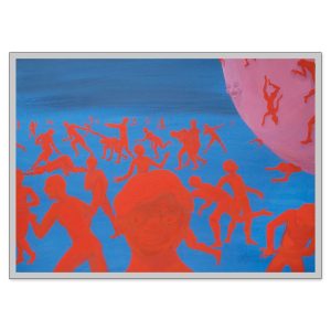 "Piekło mężczyzn", 50x70cm