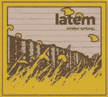 summer field with birds flying and a woman dancing, in a style of an old book cover