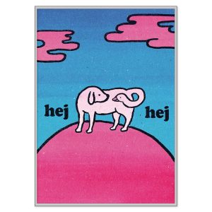 "Hej", plakat 50x70cm